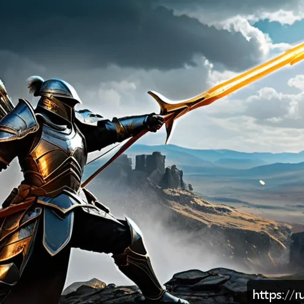 리니지M 서버 간 전투 팁 - A dynamic PvP battle scene featuring a diverse team of fantasy characters: a heavily armored tank wa...